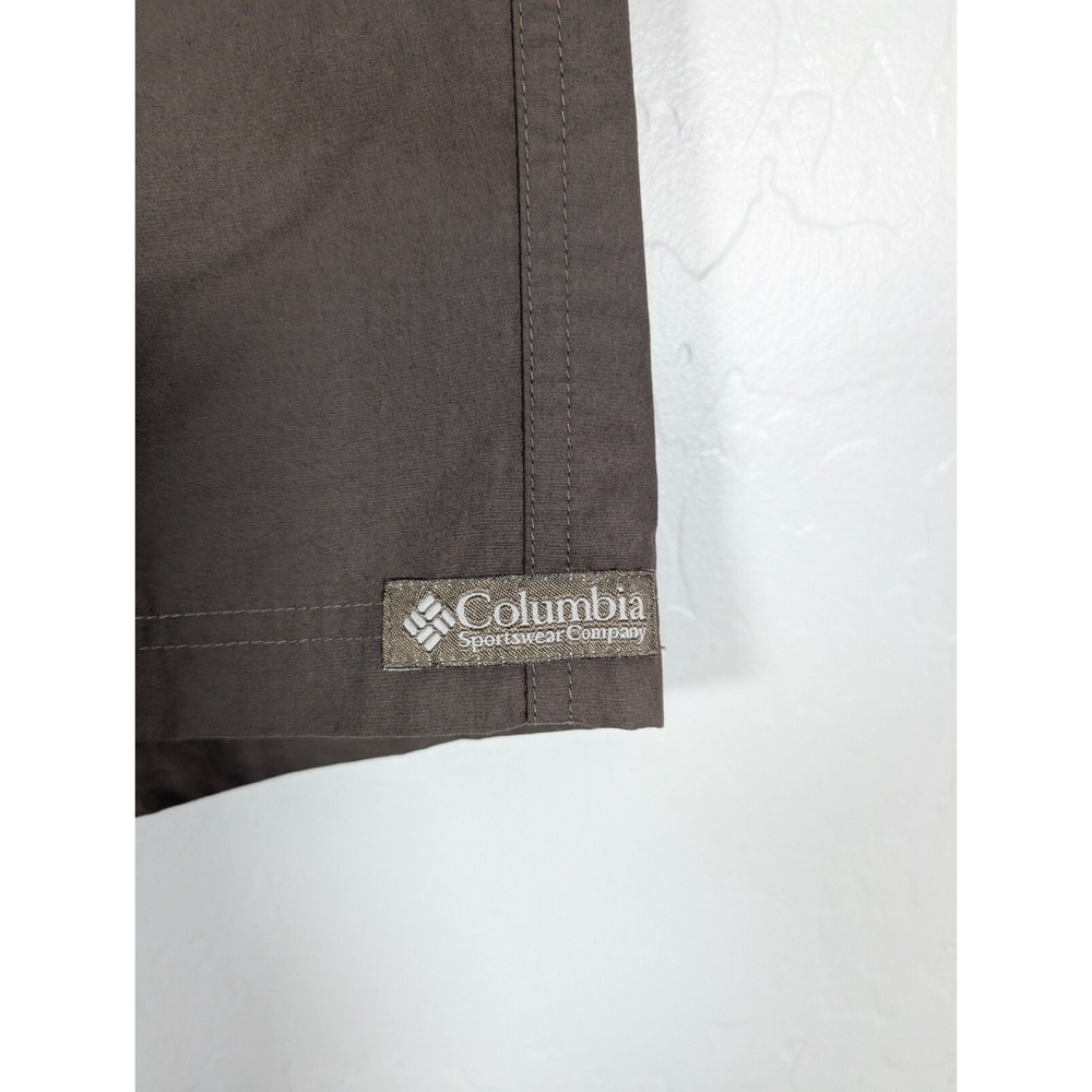 Columbia Shorts Women's‎ Large 5 inch Brown Snappy Cargo II Relaxed Fit Hiking - Picture 7 of 11